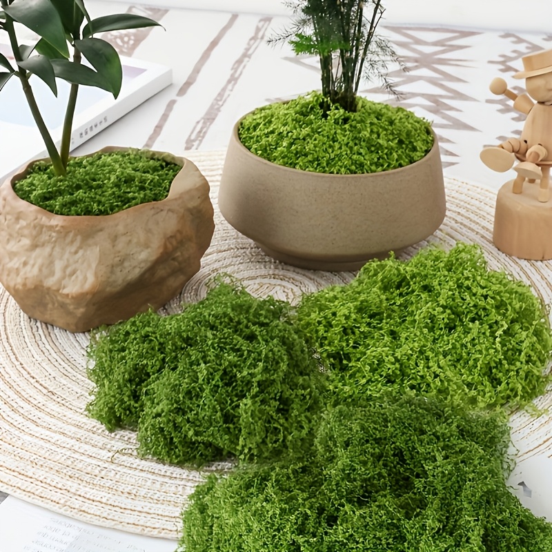 Sphagnum Moss Dry - Rumput Buatan Realistis Ukuran Besar, Tahan