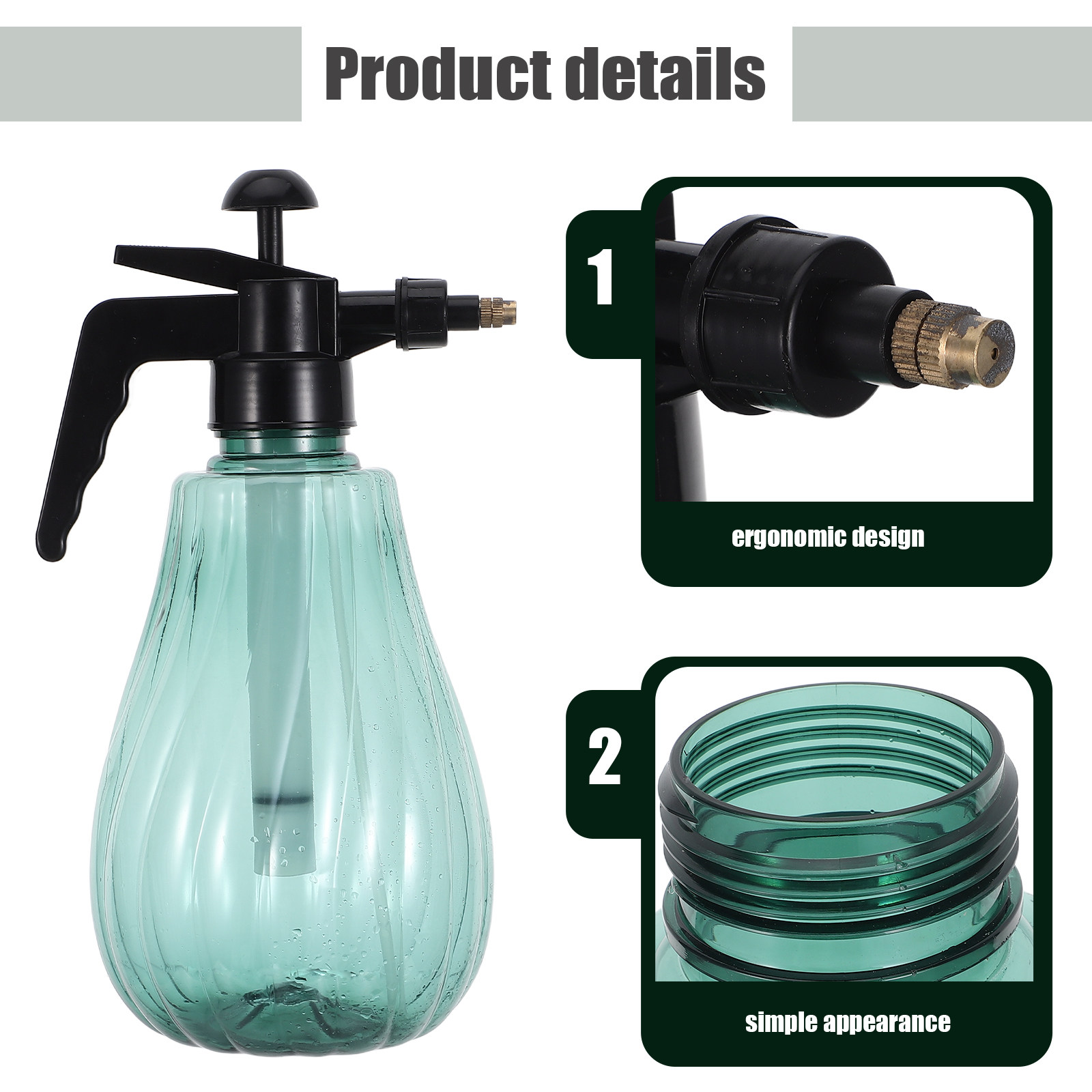Botol Semprot Plastik Hijau un - Misting Bottle Fine ulasan dan harga