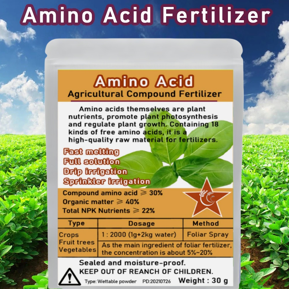 30G Bubuk Pupuk Asam Amino Maj - Root Stimulator Liquid ulasan dan harga